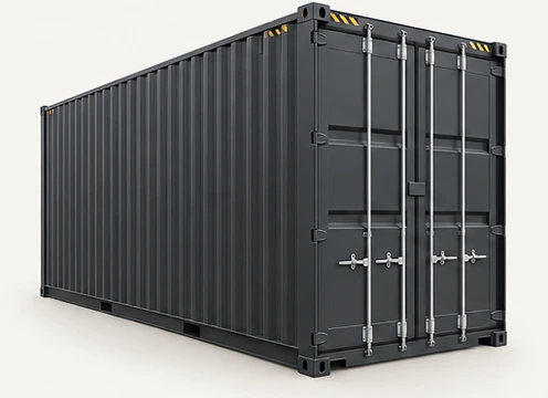 High cube shipping container